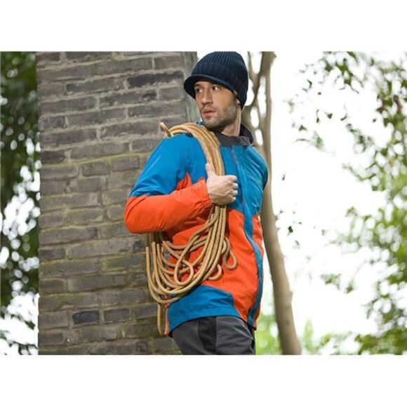 Men's Winter Hat Thick Knit Beanie Cap Blue - Picture 2 of 4